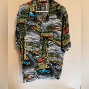 Mustang Hawaiian shirt. Men’s 2xl